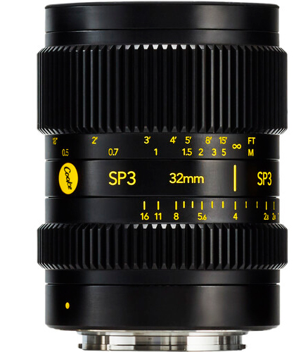 Cooke SP3 32mm T2.4 Full-Frame Prime Lens (E-Mount)