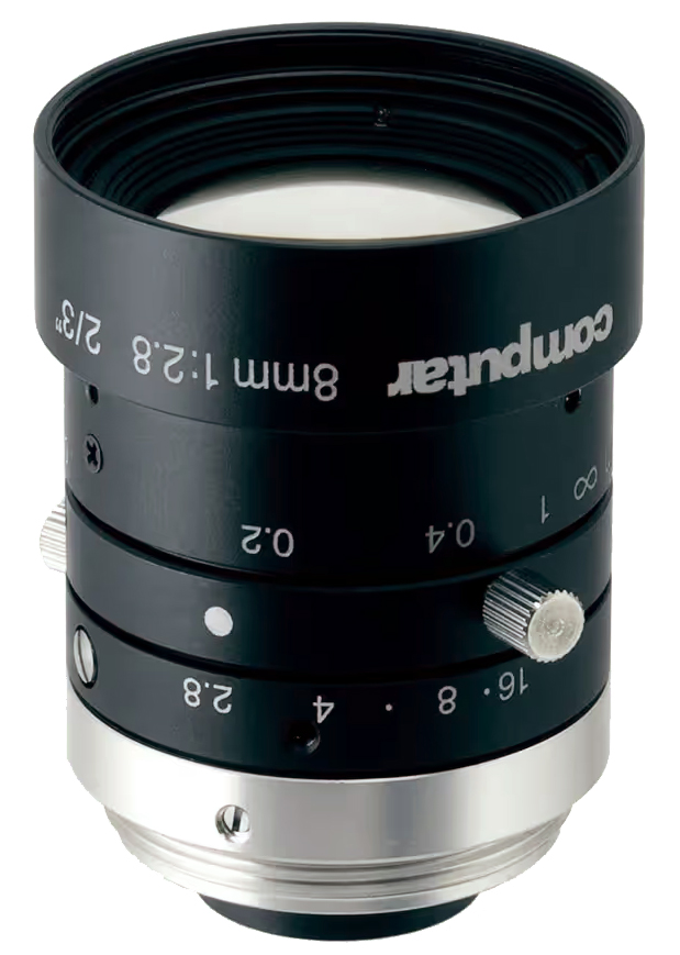 Computar M0828-MPW3 2/3" 8mm F2.8 6MP (C-Mount)