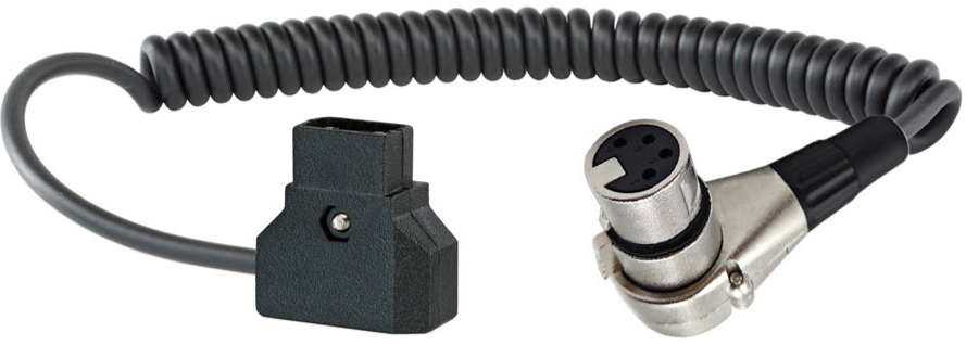 SHAPE D-Tap to 4-Pin XLW Coiled Cable