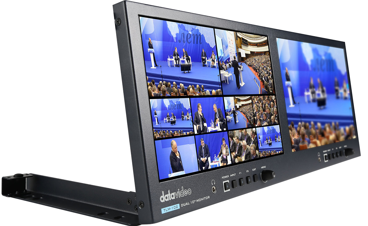 Datavideo TLM-102 Dual 10" Full HD desktop monitor