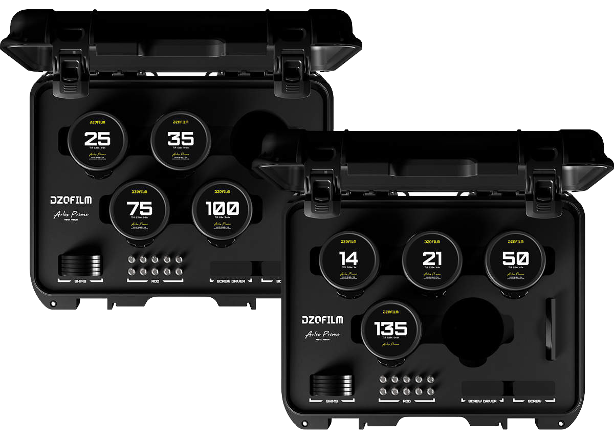 DZOFILM Arles 8-Lens Kit 14/21/25/35/50/75/100/135mm (PL-Mount)