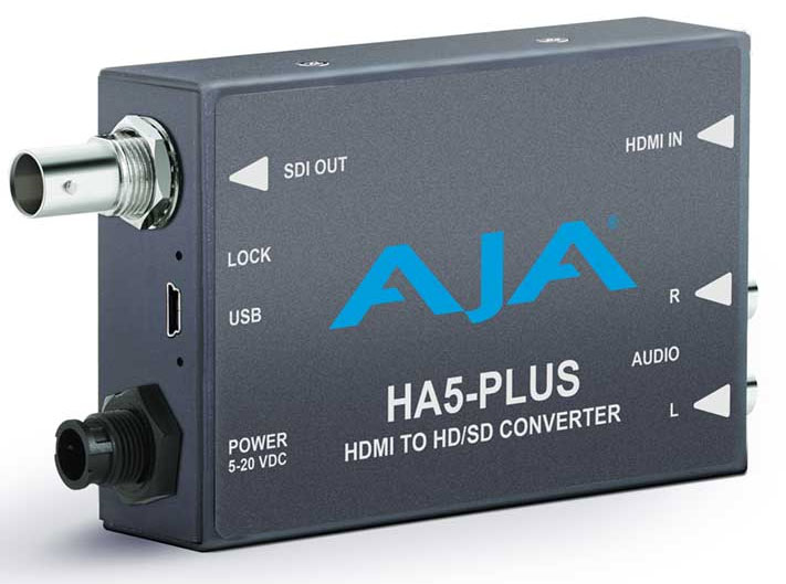 AJA HA5-Plus HDMI - 3G/SDI Converter