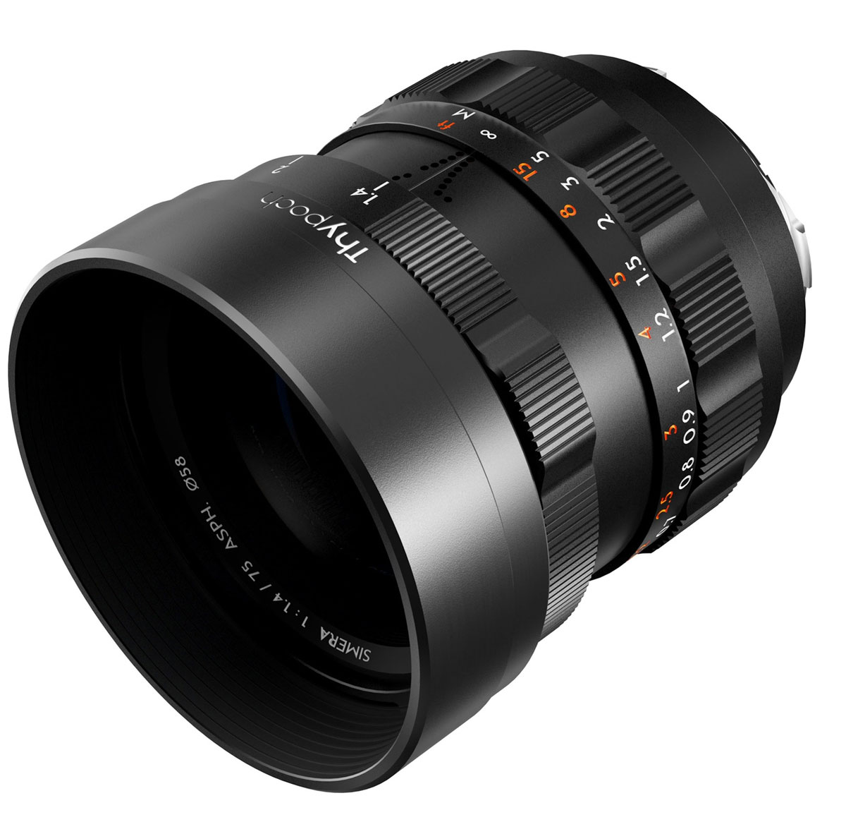 THYPOCH Simera 75mm F1.4 (M-Mount) Black