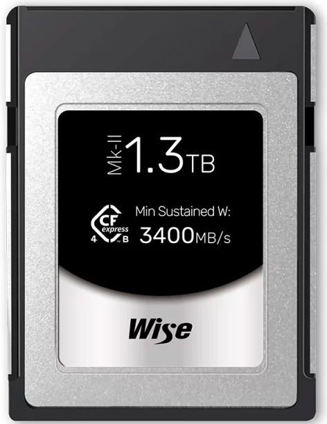 Wise 1.3TB CFexpress 4.0 Type B PRO Mk-II