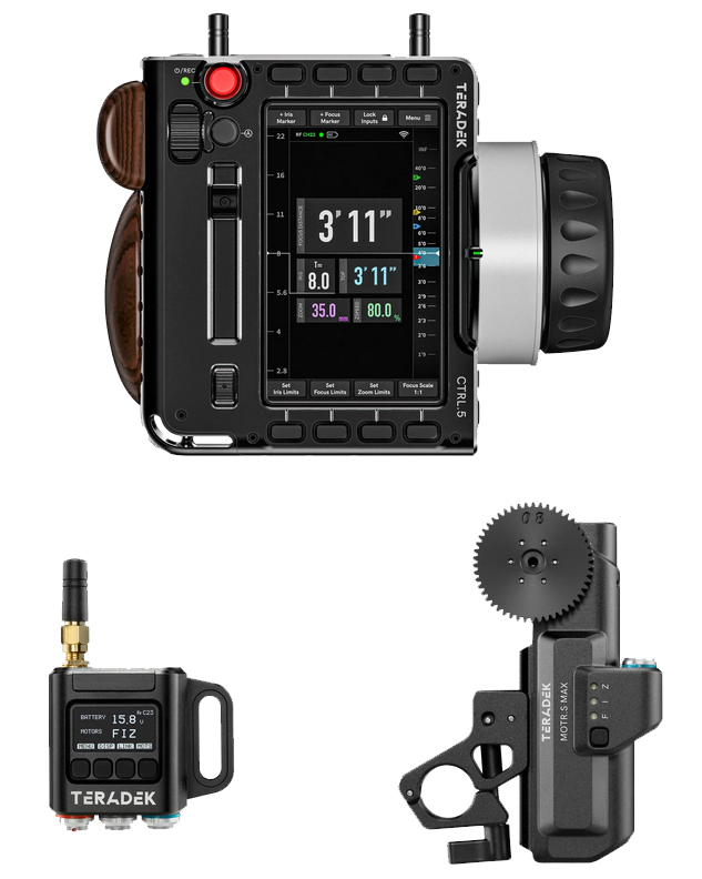 Teradek RT FIZ Kit (CTRL.5, MDR.S, MOTR.S MAX) 