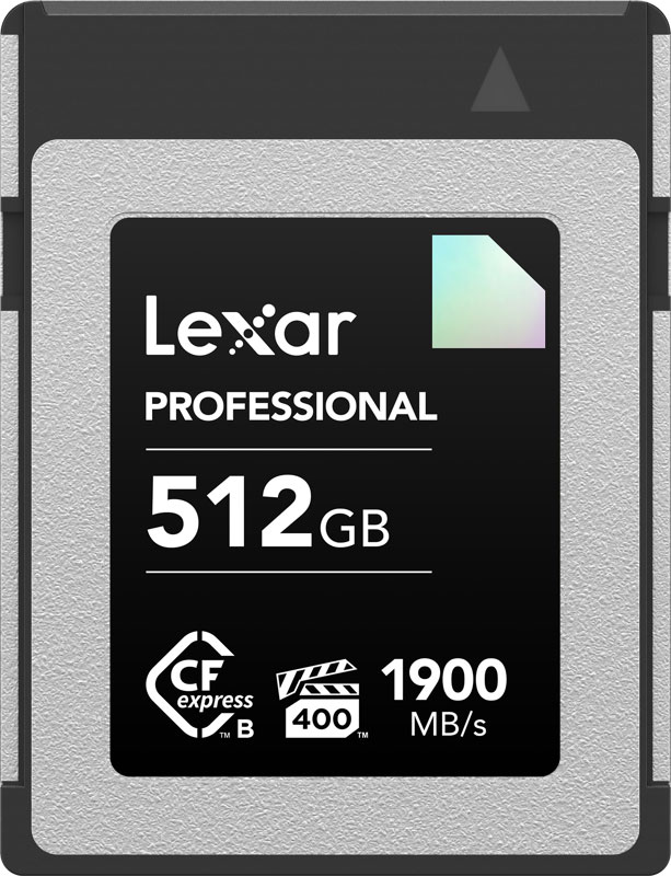 Lexar Professional CFexpress Type B Card DIAMOND Series 512GB