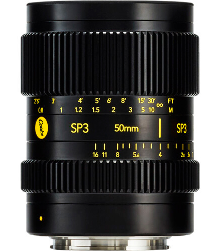 Cooke SP3 50mm T2.4 Full-Frame Prime Lens (E-Mount)