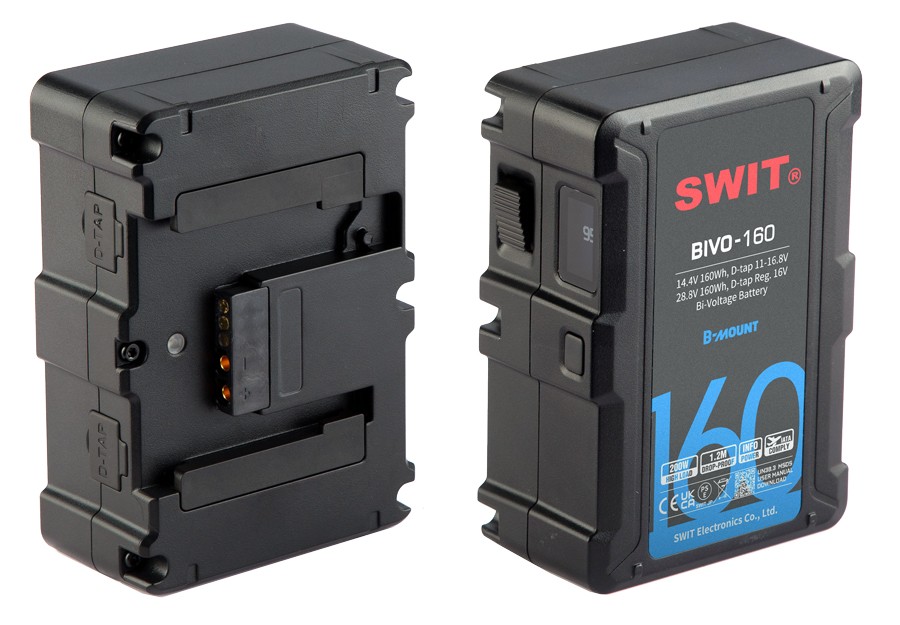 SWIT BIVO-160 160Wh Bi-voltage B-mount Battery Pack