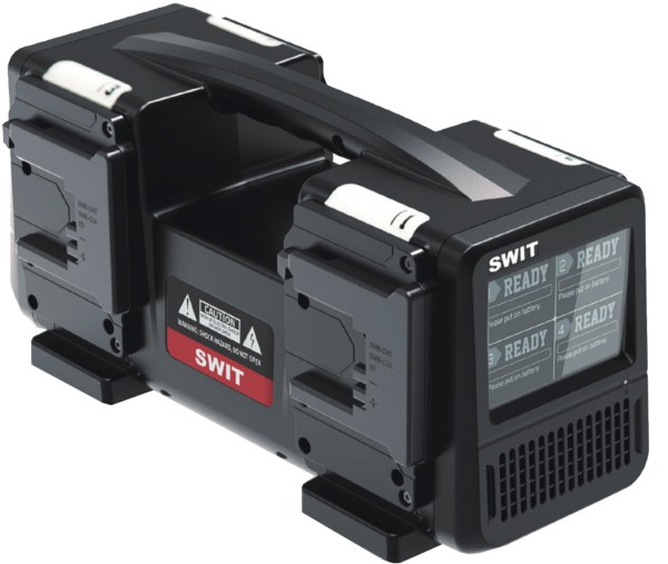 SWIT PC-P461B 4x100W Super Fast B-mount Charger